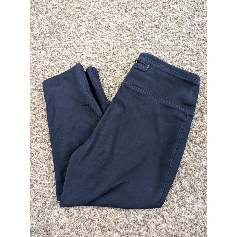 T By‎ Talbots Legging Capri Size Small Crop Workout Pant Deep Indigo